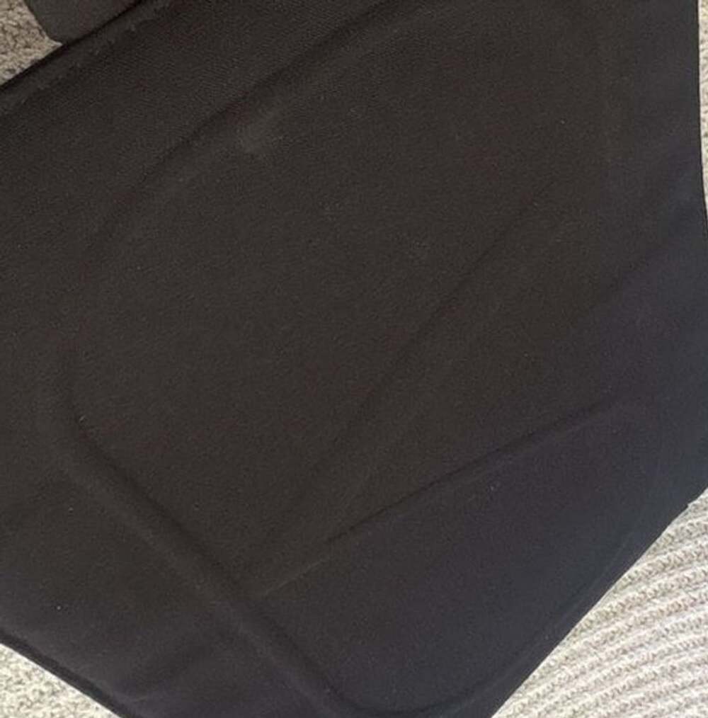 Valentino Black Laptop Case / Pouch with Wrist Strap